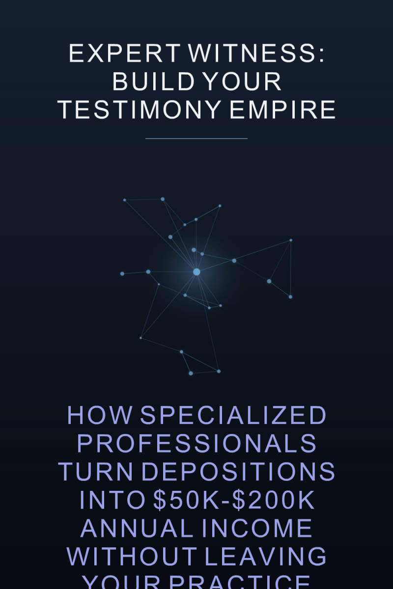 Cover of Expert Witness: Build Your Testimony Empire