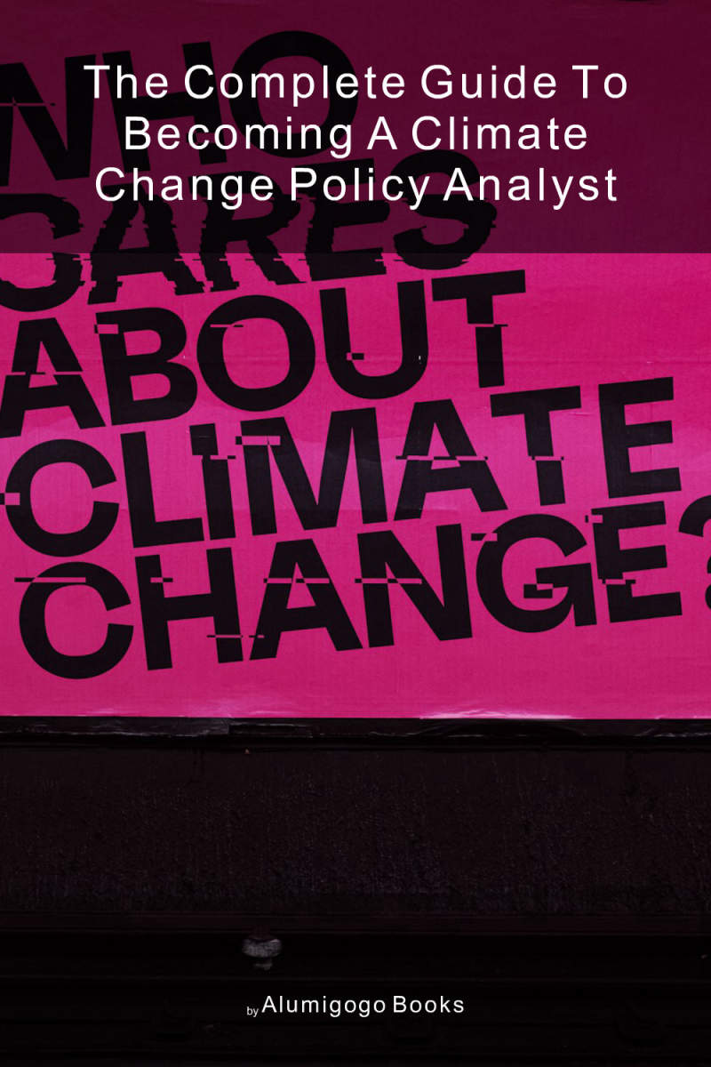 Cover of The Complete Guide to Becoming A Climate Change Policy Analyst