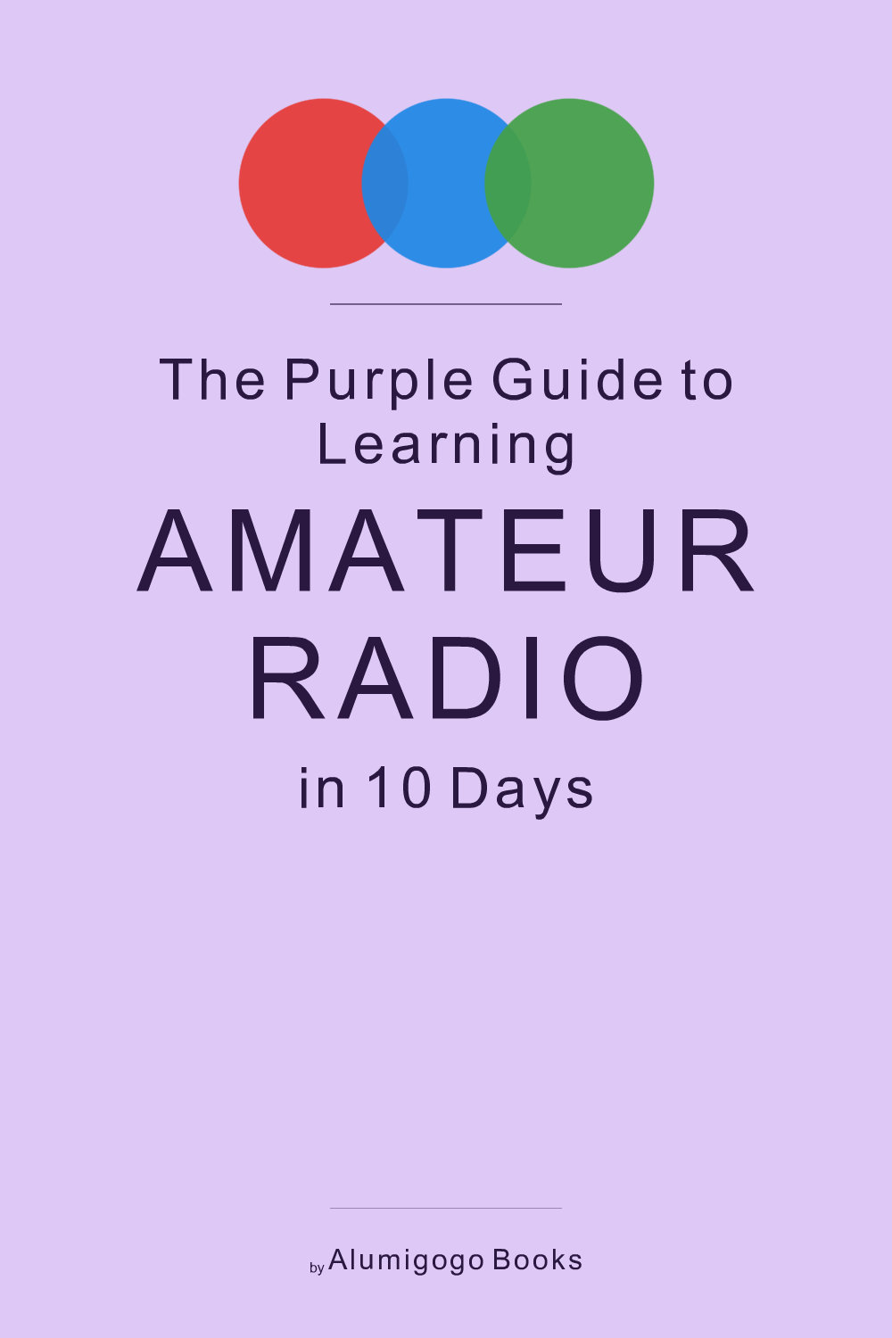 Cover of The Purple Guide to Learning Amateur Radio in 10 Days