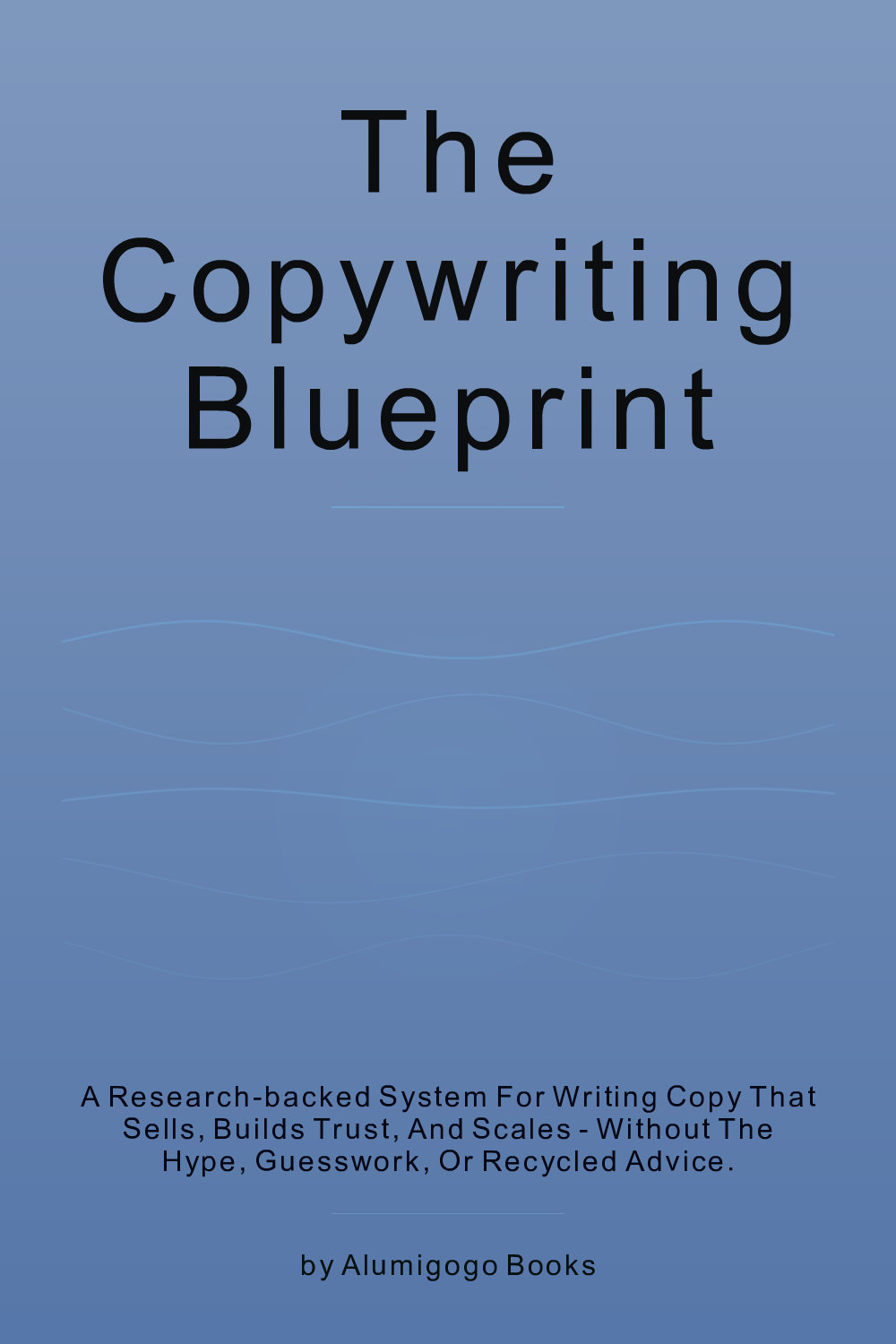 Cover of The Copywriting Blueprint