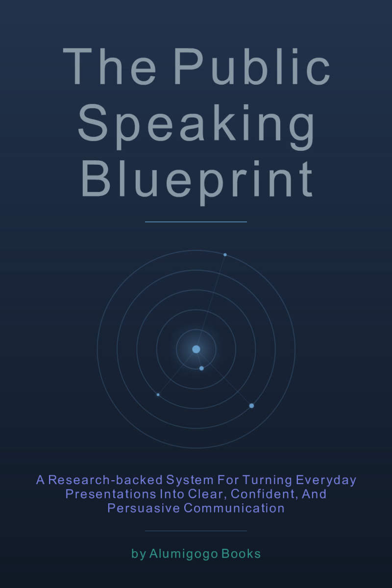 Cover of The Public Speaking Blueprint