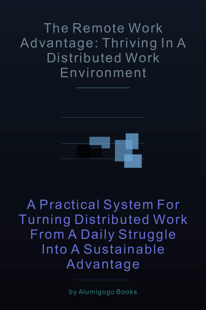 Cover of The Remote Work Advantage: Thriving in a Distributed Work Environment