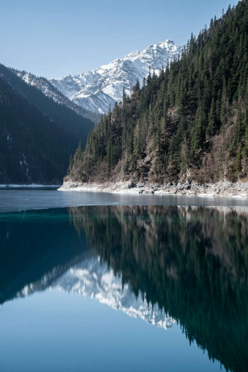 Wall Poster - Alpine Lake in China