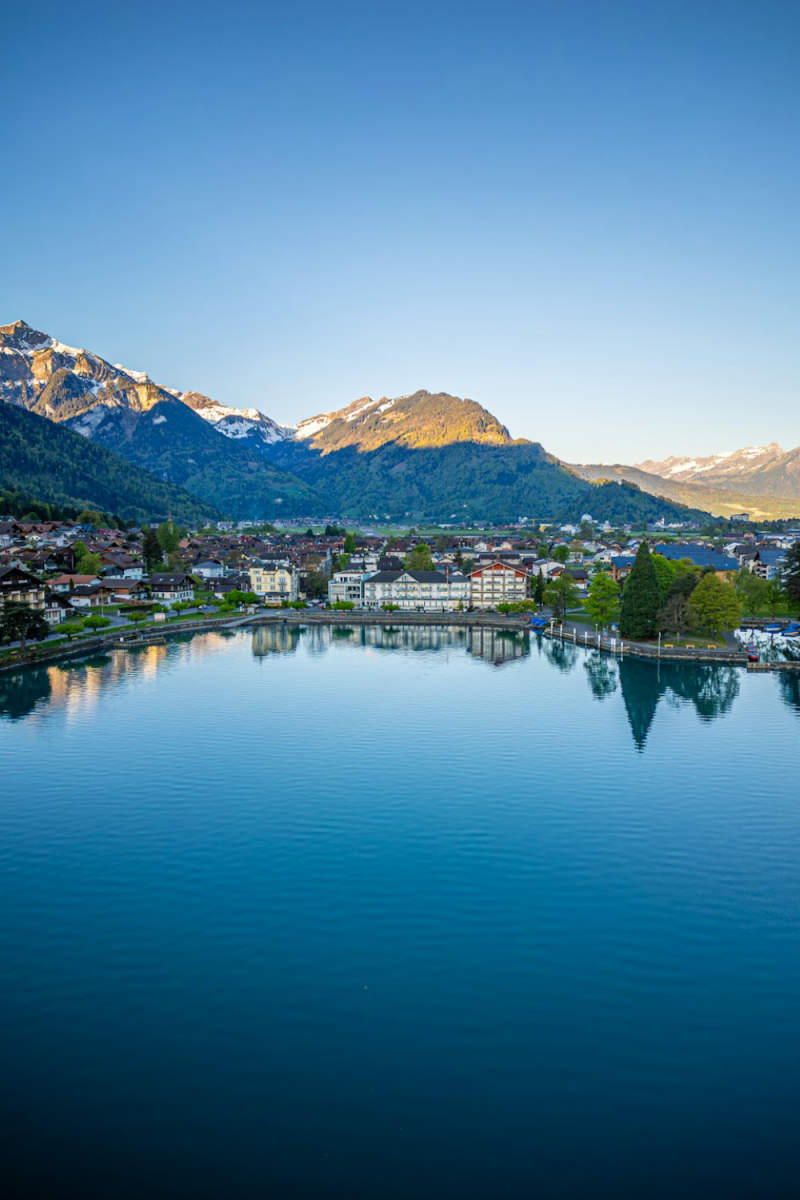 Wall Poster - Alpine Lake in Interlaken