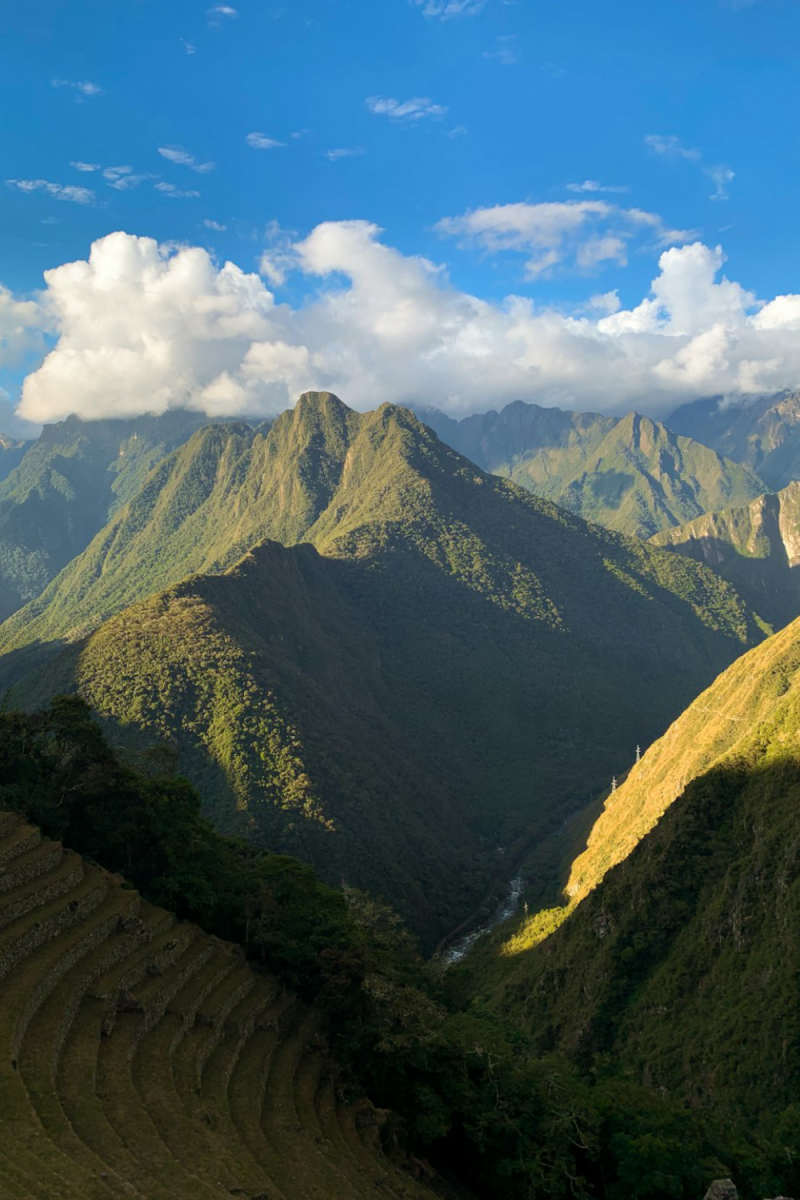 Wall Poster - Alpine Lake in Machu Picchu