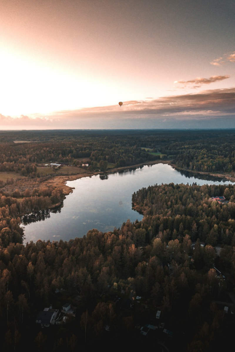 Wall Poster - Alpine Lake in Sweden