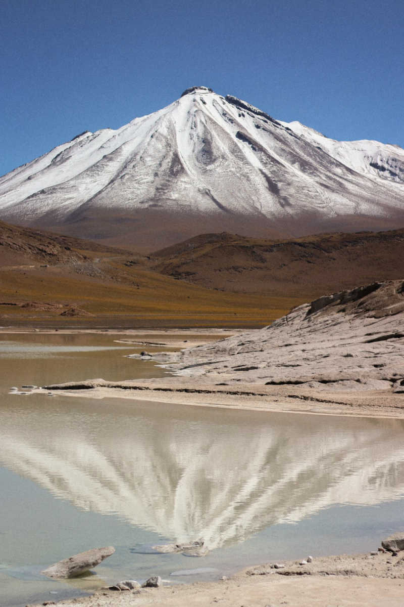 Wall Poster - Alpine Lake in the Atacama Desert