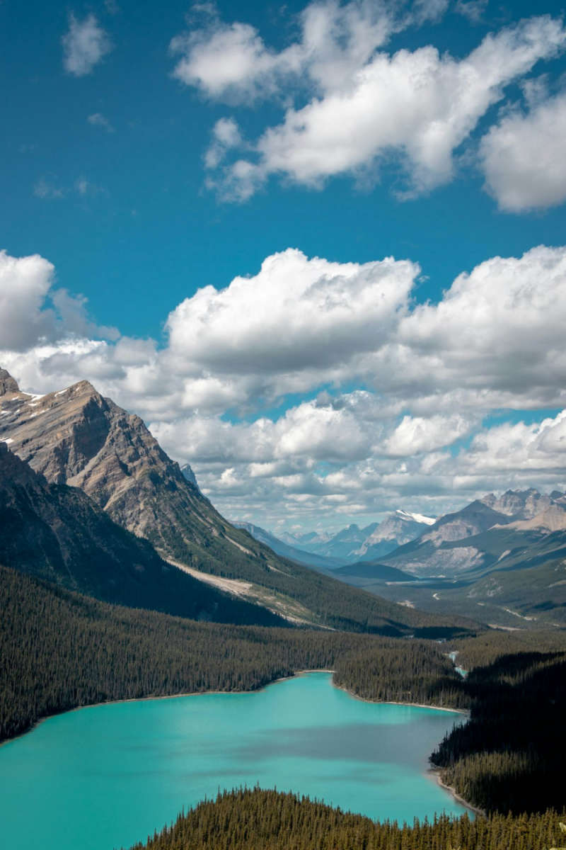 Wall Poster - Alpine Lake in the Canadian Rockies