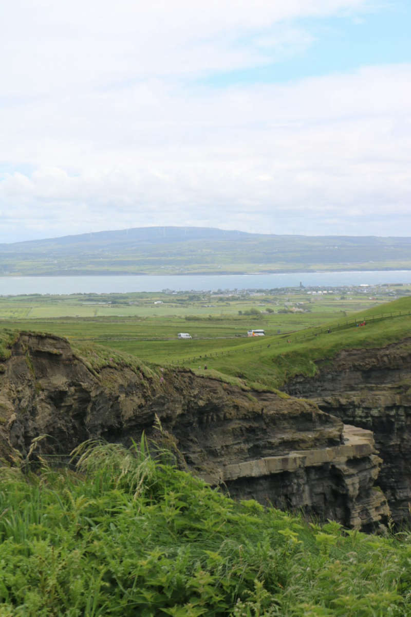 Wall Poster - Alpine Lake in the Cliffs of Moher