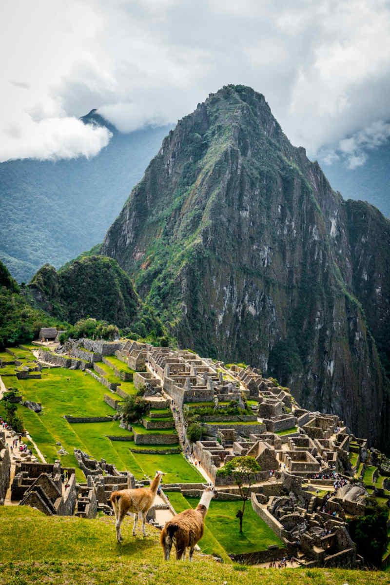 Wall Poster - Ancient Ruins in Machu Picchu