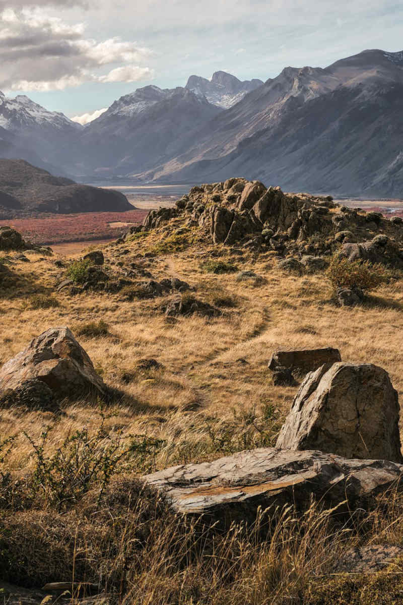 Wall Poster - Ancient Ruins in Patagonia