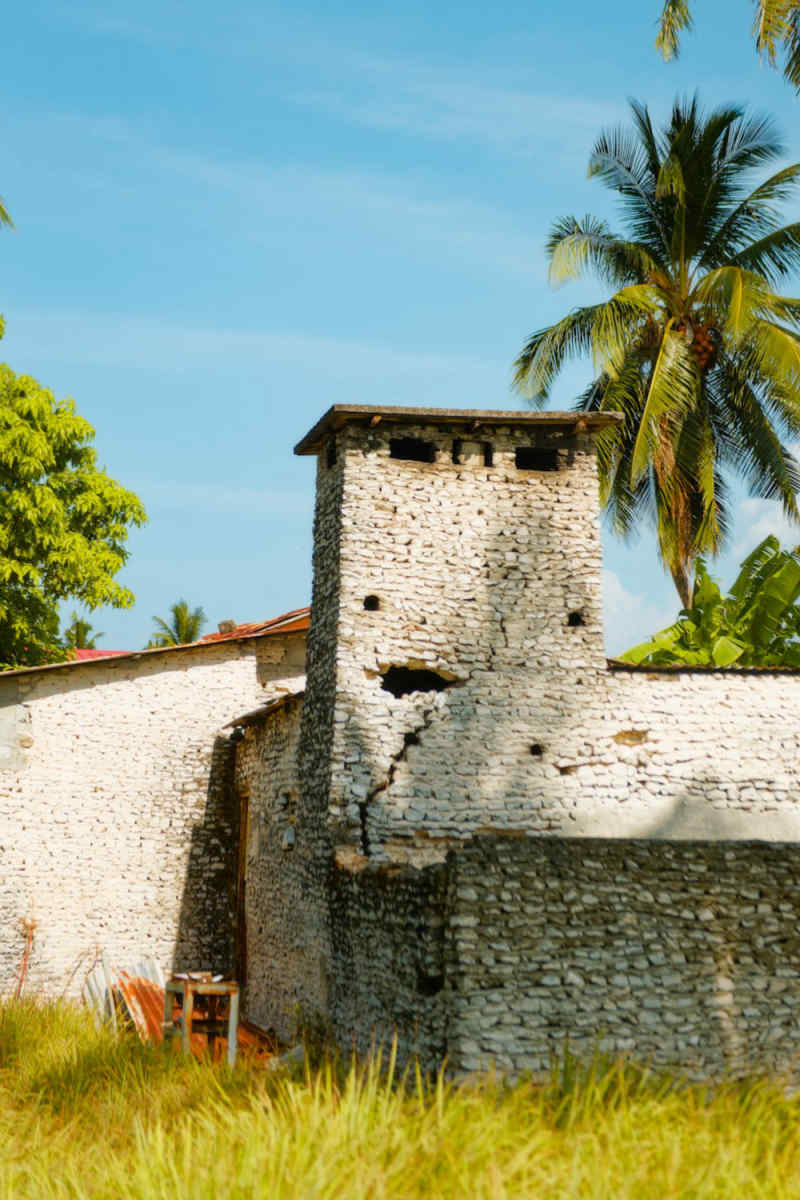 Wall Poster - Ancient Ruins in the Maldives