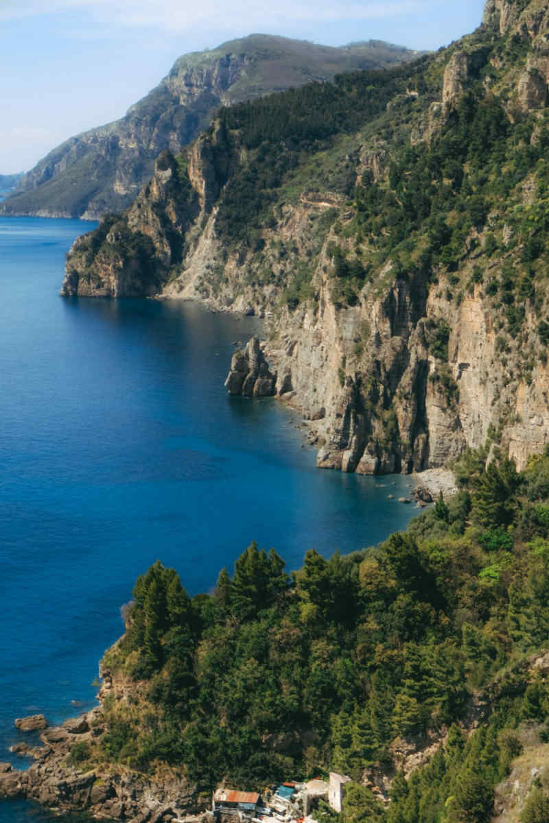 Wall Poster - Autumn Forest in the Amalfi Coast