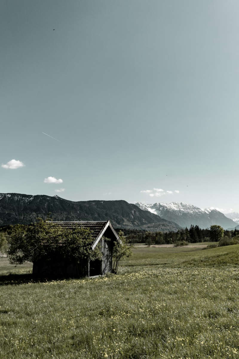 Wall Poster - Barn in Bavaria