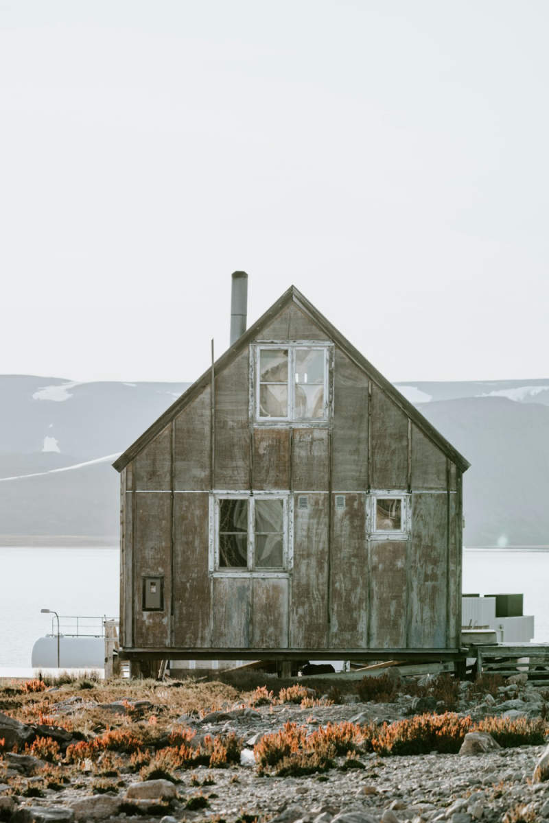 Wall Poster - Barn in Greenland