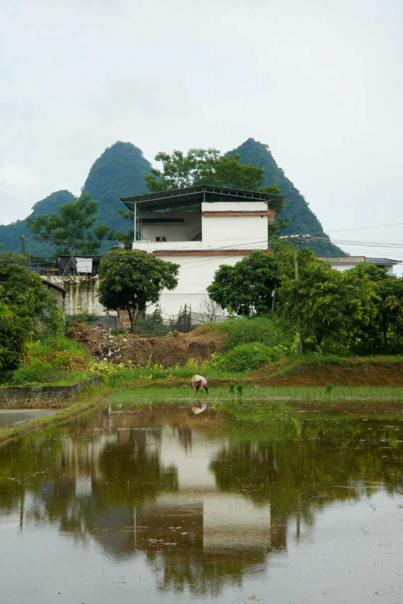 Wall Poster - Barn in Guilin