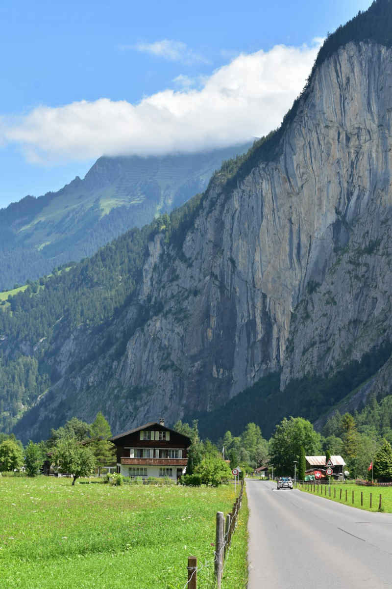 Wall Poster - Barn in Switzerland