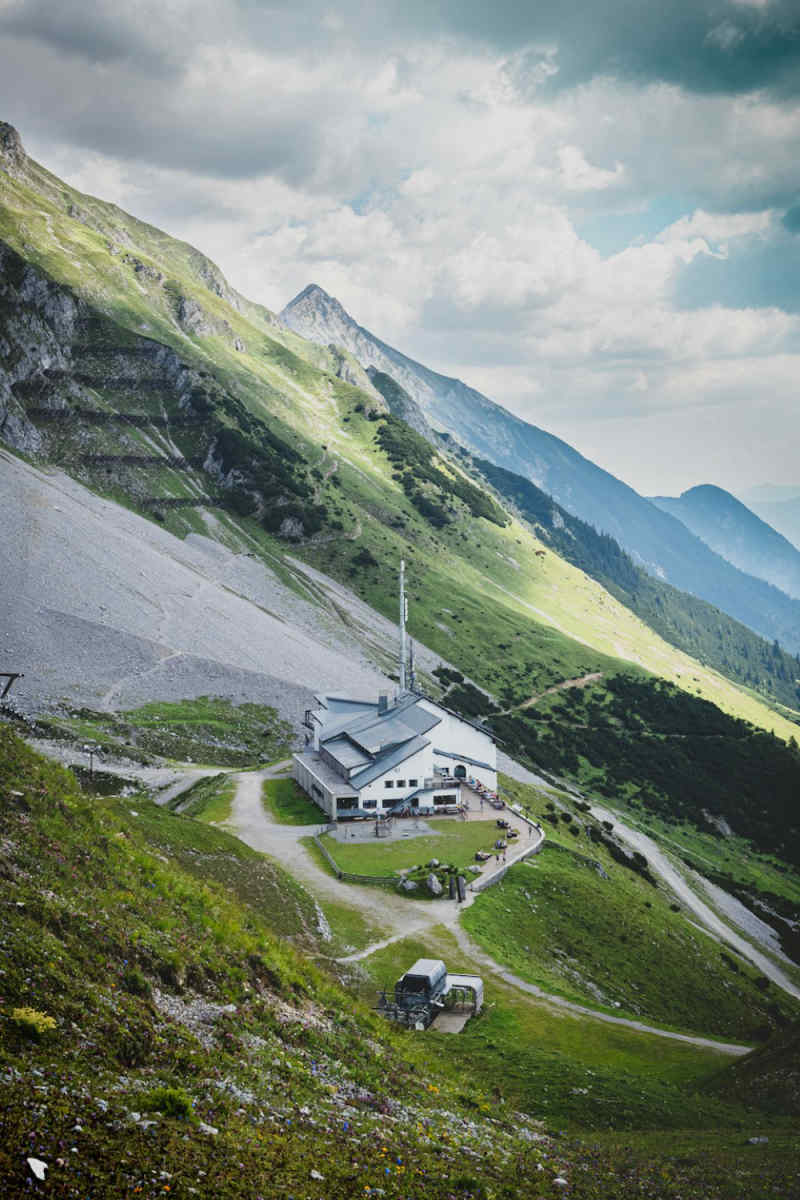 Wall Poster - Barn in the Austrian Alps