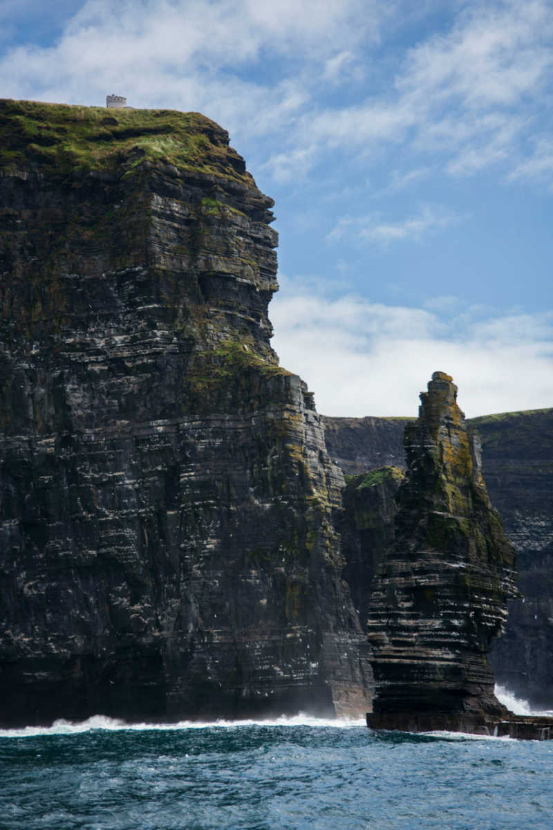 Wall Poster - Barn in the Cliffs of Moher