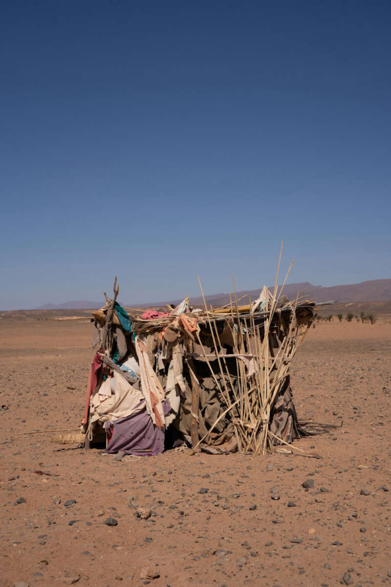 Wall Poster - Barn in the Sahara