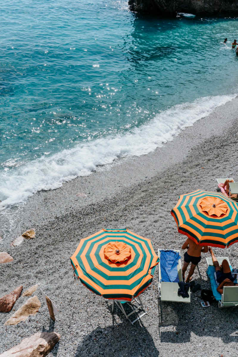 Wall Poster - Beach in Cinque Terre