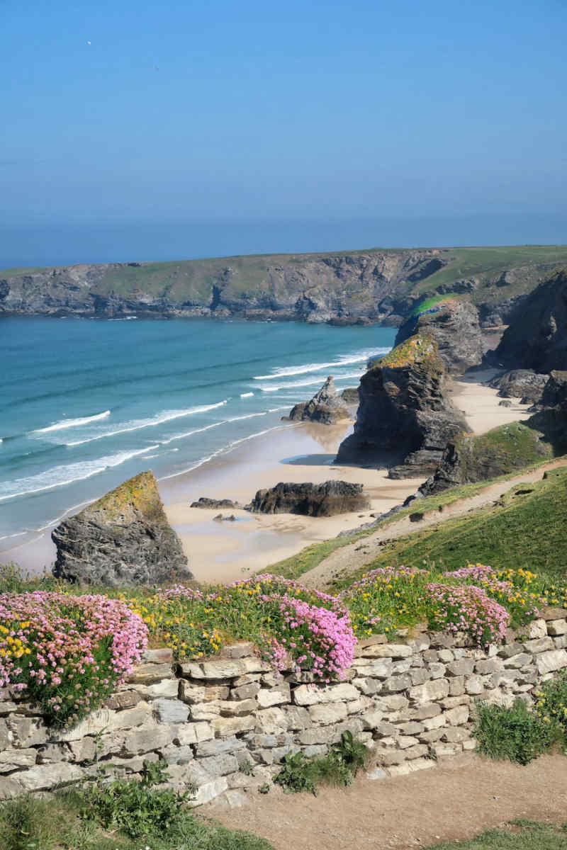 Wall Poster - Beach in Cornwall