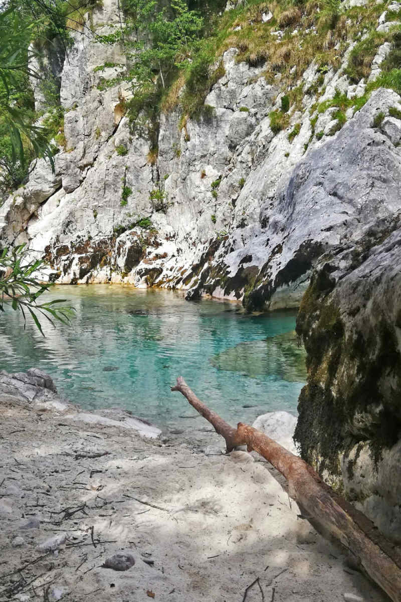Wall Poster - Beach in Slovenia
