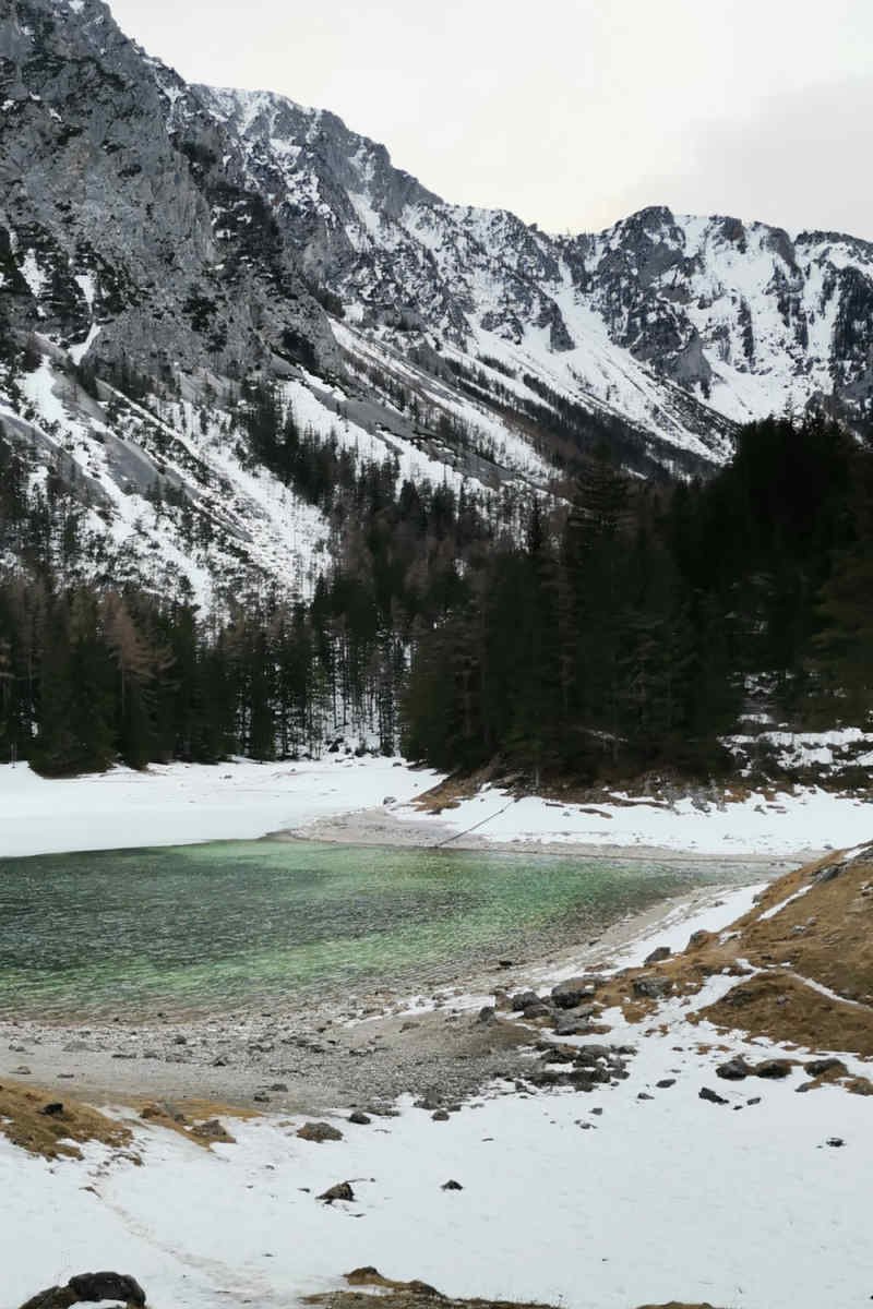 Wall Poster - Beach in the Austrian Alps