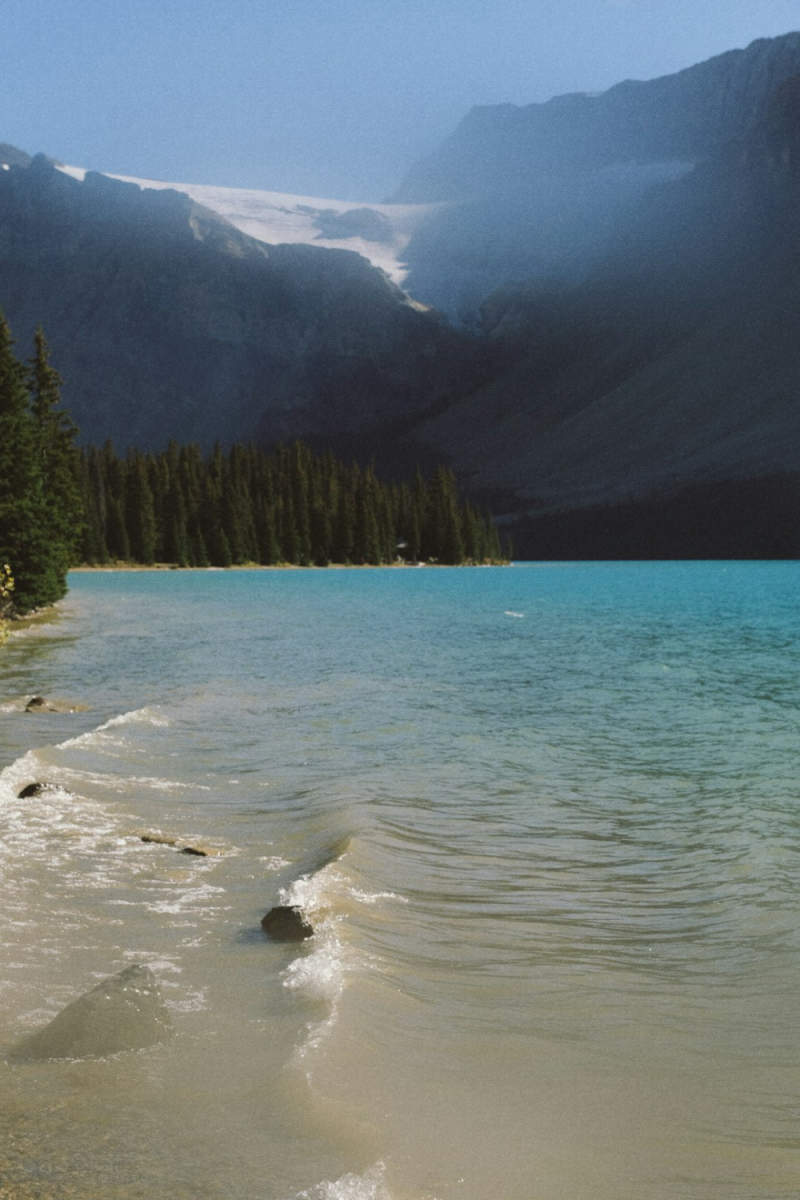 Wall Poster - Beach in the Canadian Rockies