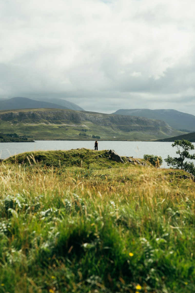 Wall Poster - Beach in the Scottish Highlands