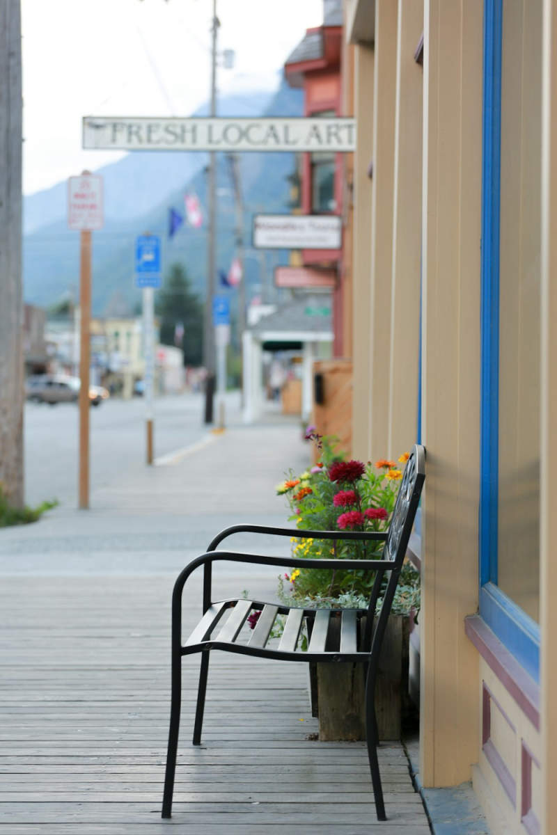 Wall Poster - Boardwalk in Alaska