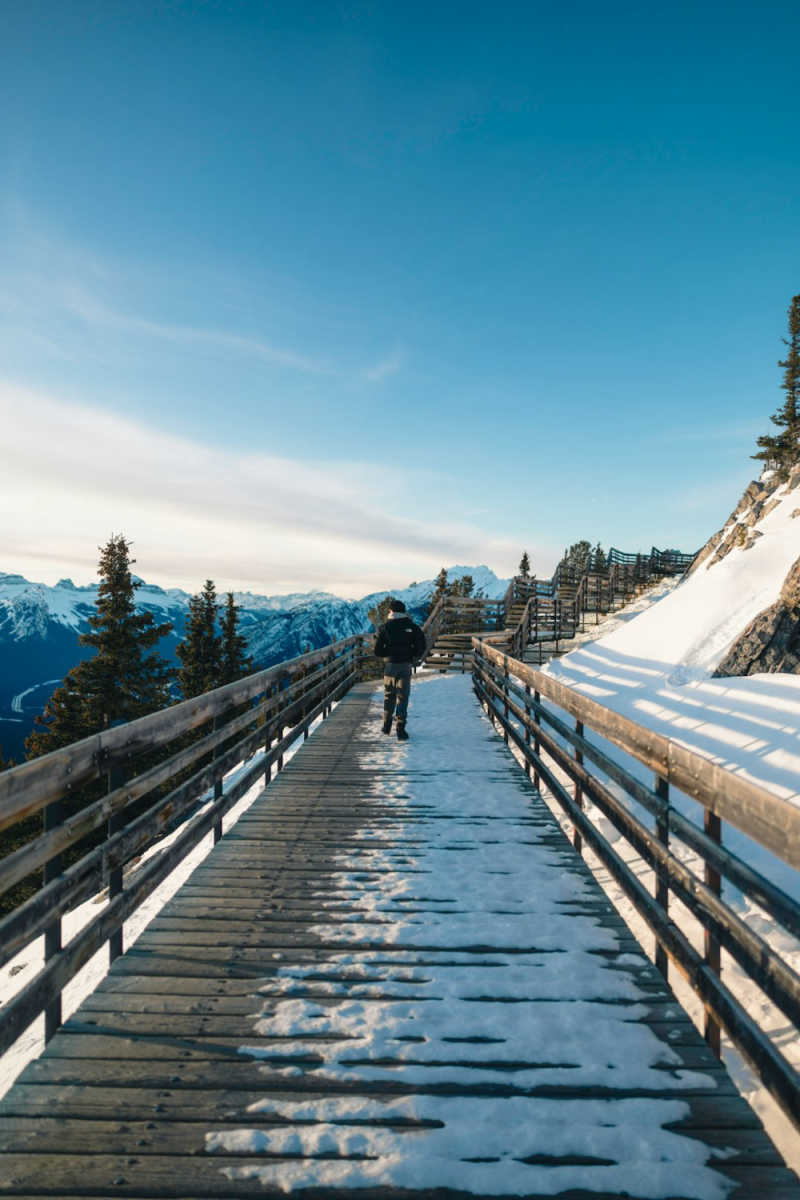 Wall Poster - Boardwalk in Banff
