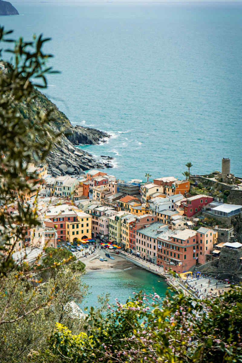 Wall Poster - Boardwalk in Cinque Terre
