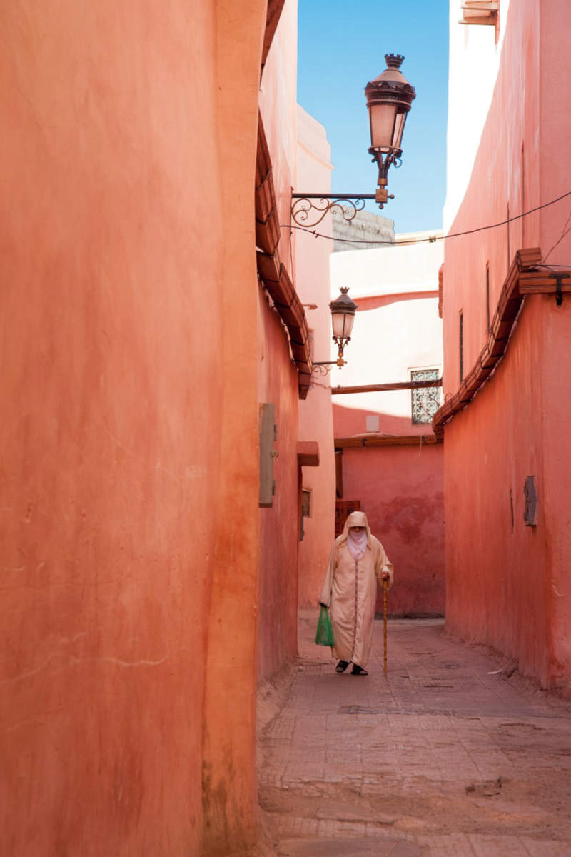 Wall Poster - Boardwalk in Marrakech