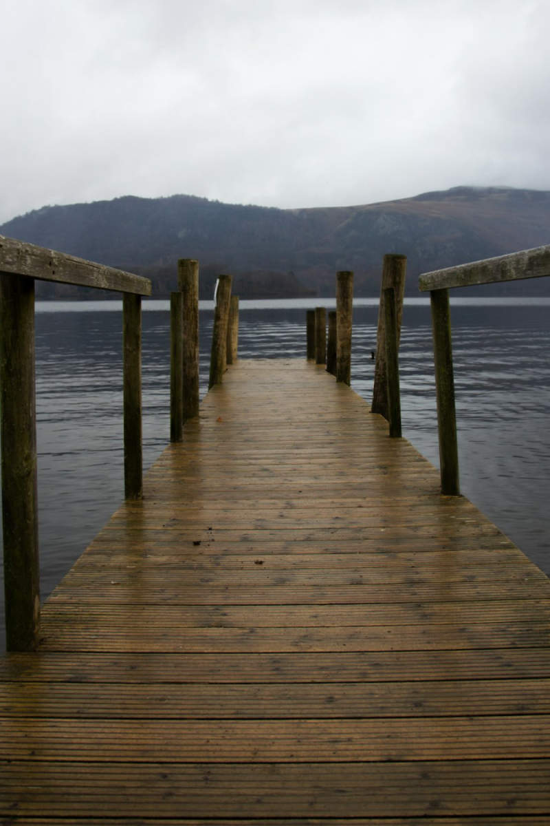 Wall Poster - Boardwalk in the Lake District
