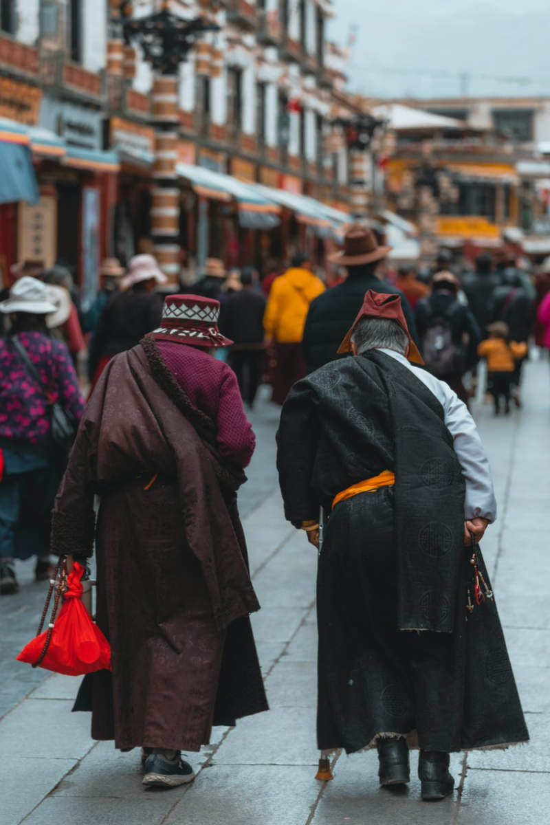 Wall Poster - Boardwalk in Tibet