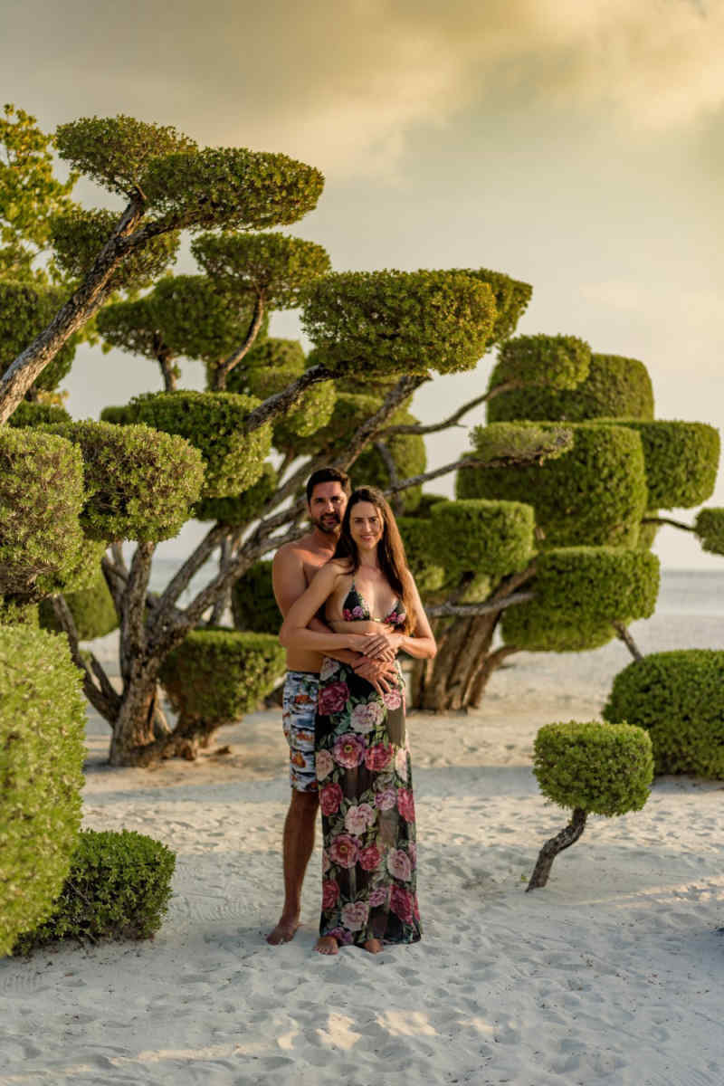 Wall Poster - Bonsai Garden in the Maldives