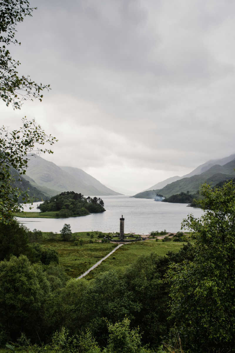 Wall Poster - Botanical Garden in the Scottish Isles