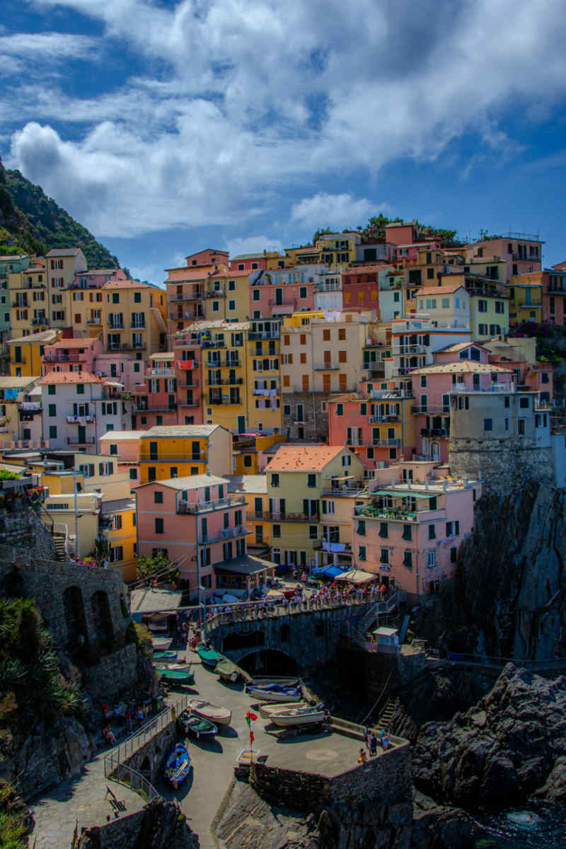 Wall Poster - Canyon in Cinque Terre