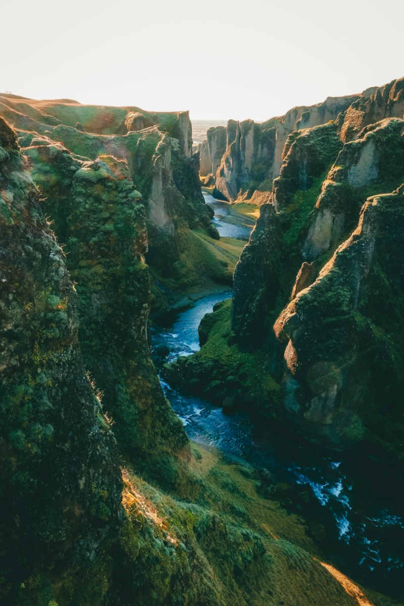 Wall Poster - Canyon in Iceland