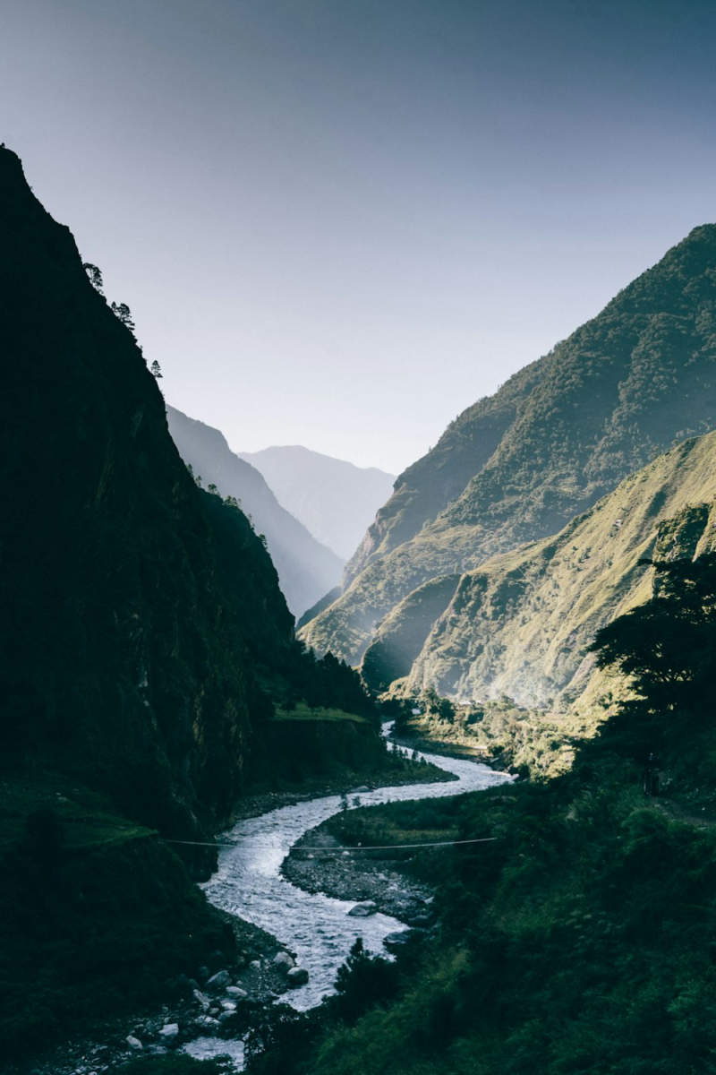 Wall Poster - Canyon in Nepal
