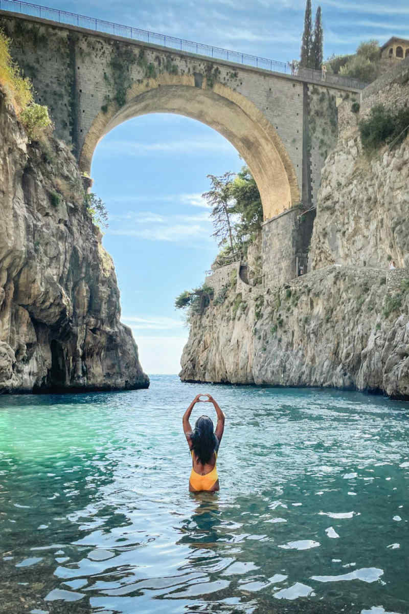 Wall Poster - Canyon in the Amalfi Coast