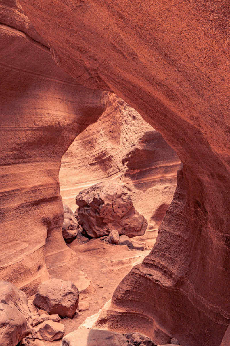 Wall Poster - Canyon in the Canary Islands