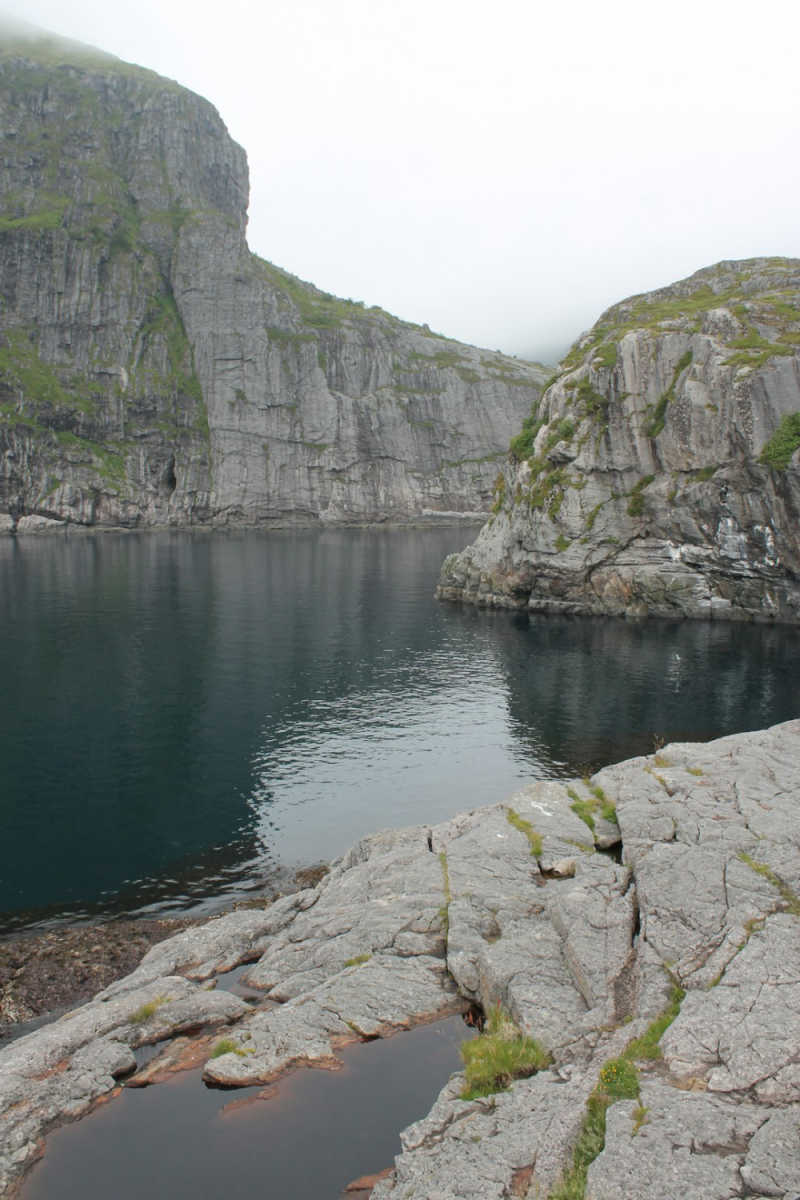 Wall Poster - Canyon in the Lofoten Islands