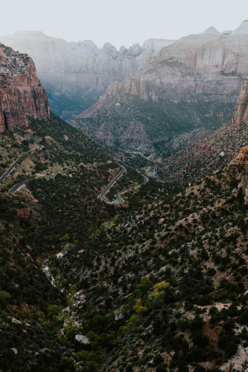 Wall Poster - Canyon in the Rocky Mountains