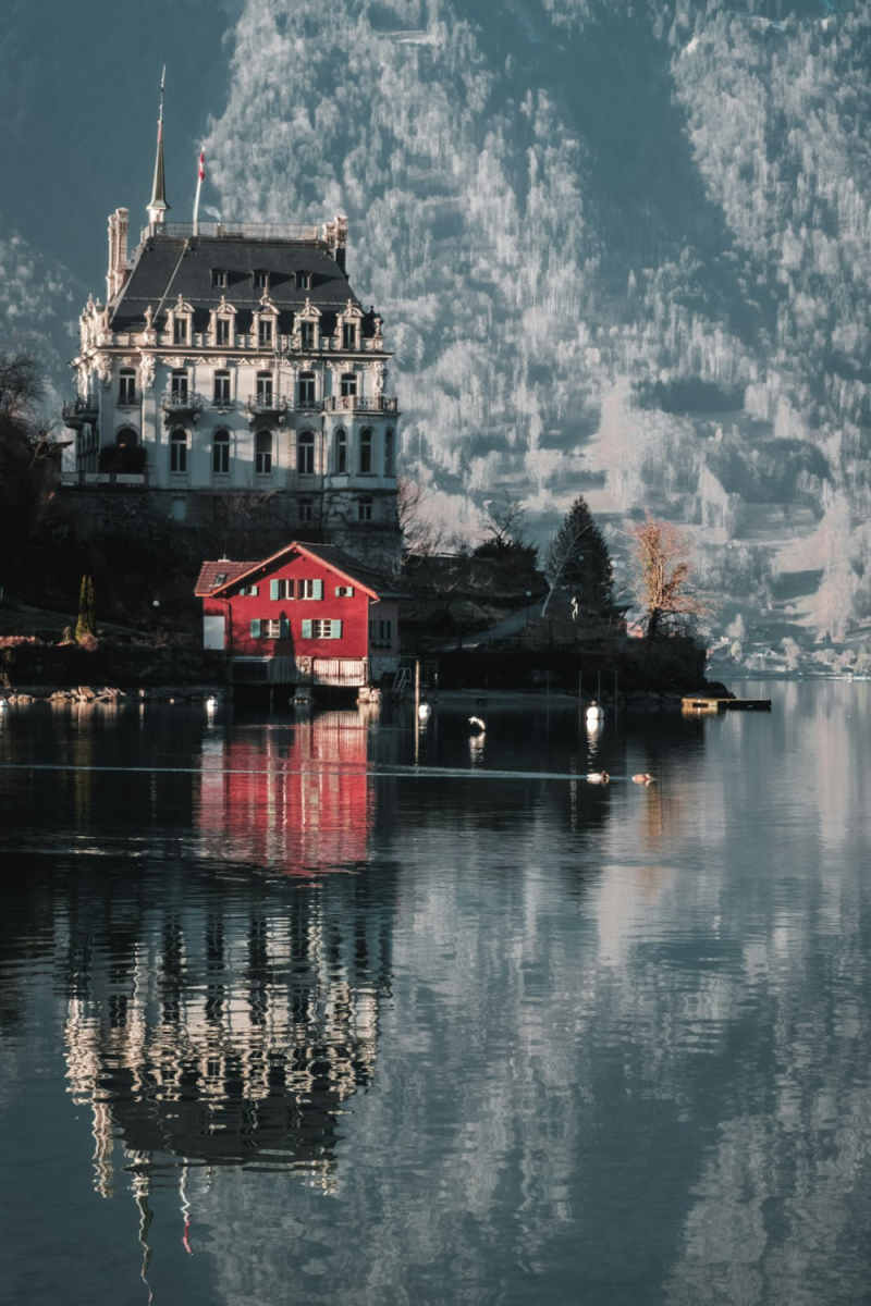Wall Poster - Castle in Switzerland