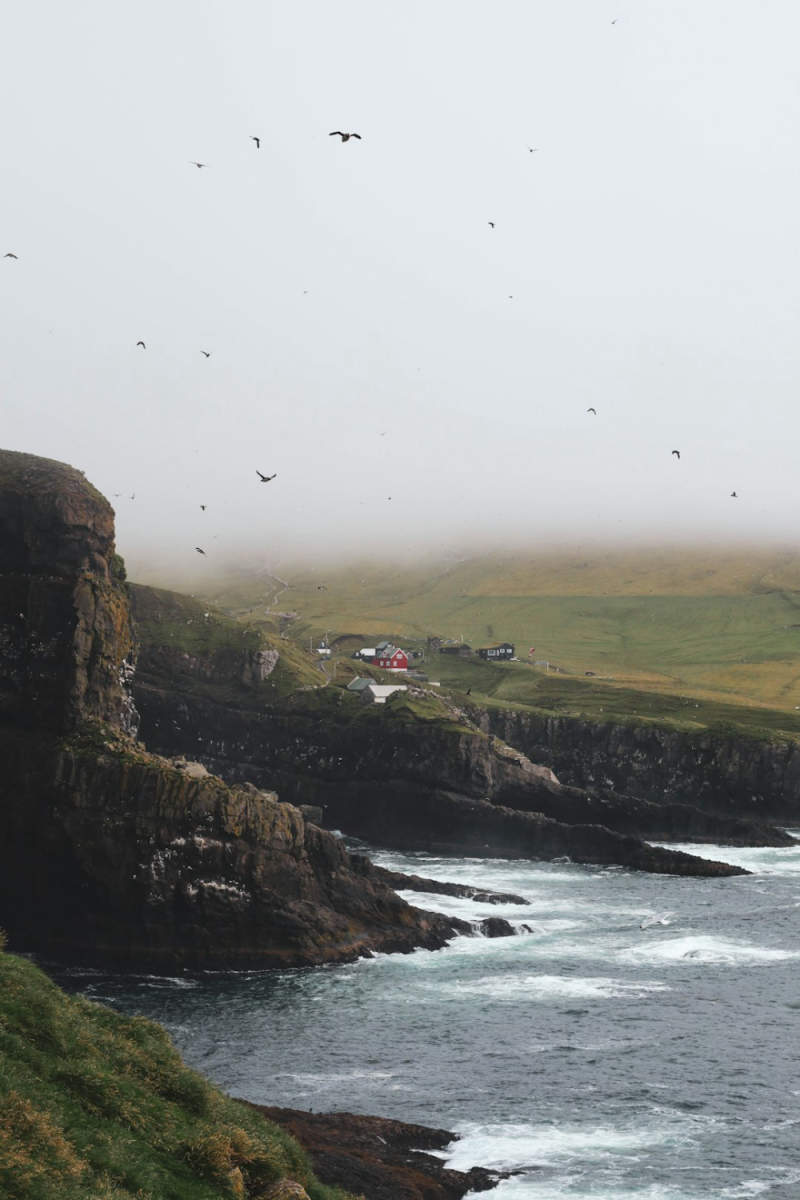 Wall Poster - Castle in the Faroe Islands