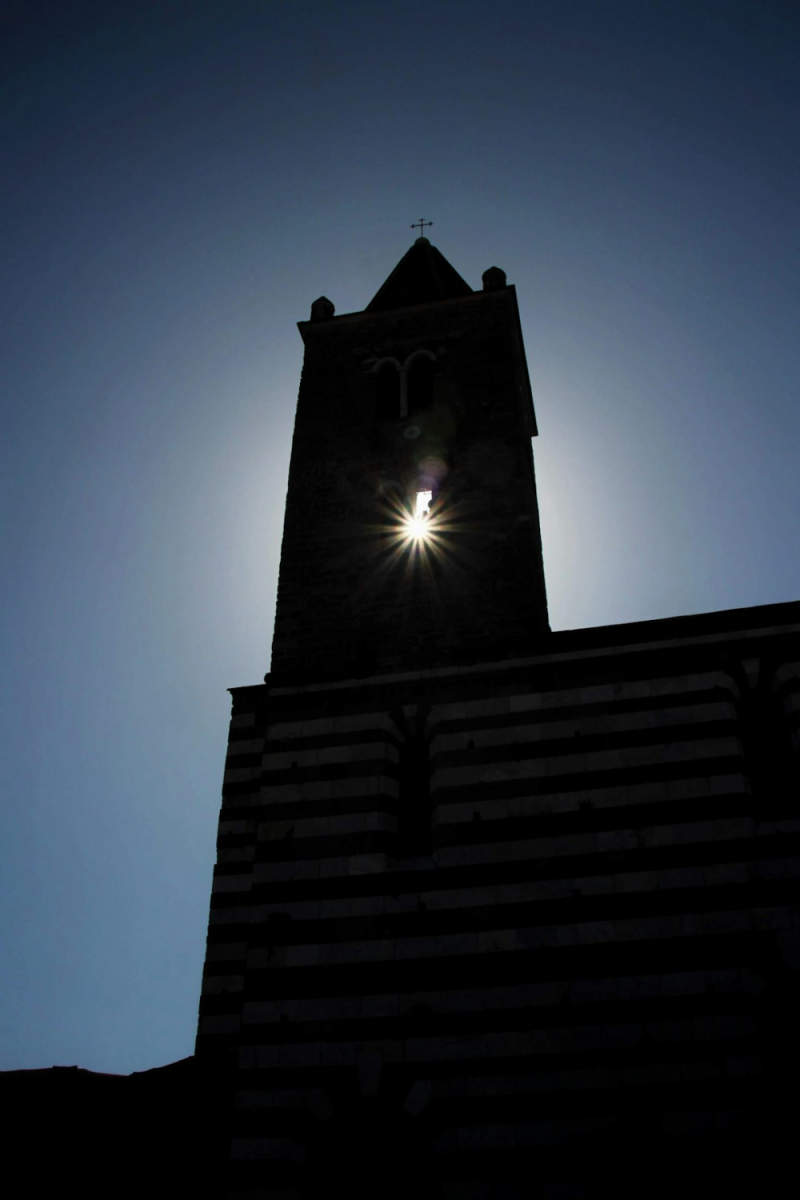 Wall Poster - Cathedral in Cinque Terre