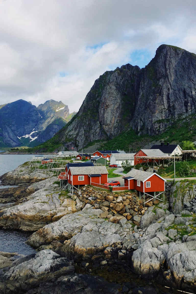 Wall Poster - Cathedral in the Lofoten Islands