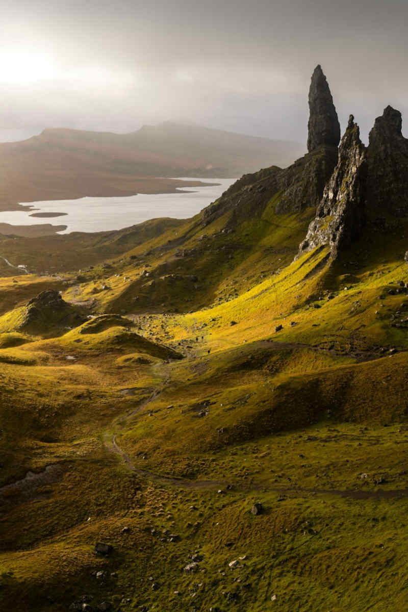 Wall Poster - Cathedral in the Scottish Coast